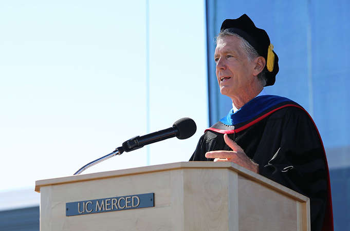 Charles Nies UC Merced commencement speech